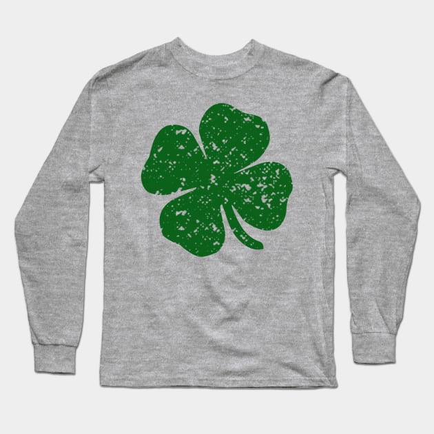 Shamrock St Patrick's day Long Sleeve T-Shirt by Bunnuku